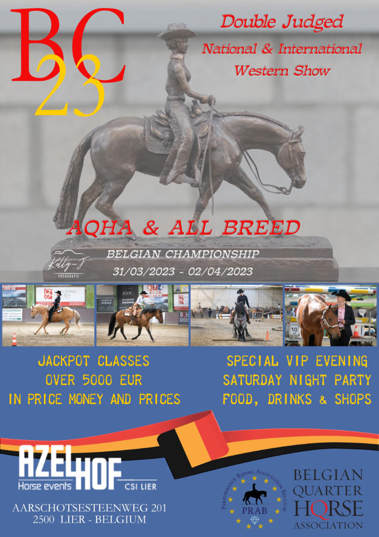 BELGIAN CHAMPIONSHIP 2023 AQHA & ALL BREED